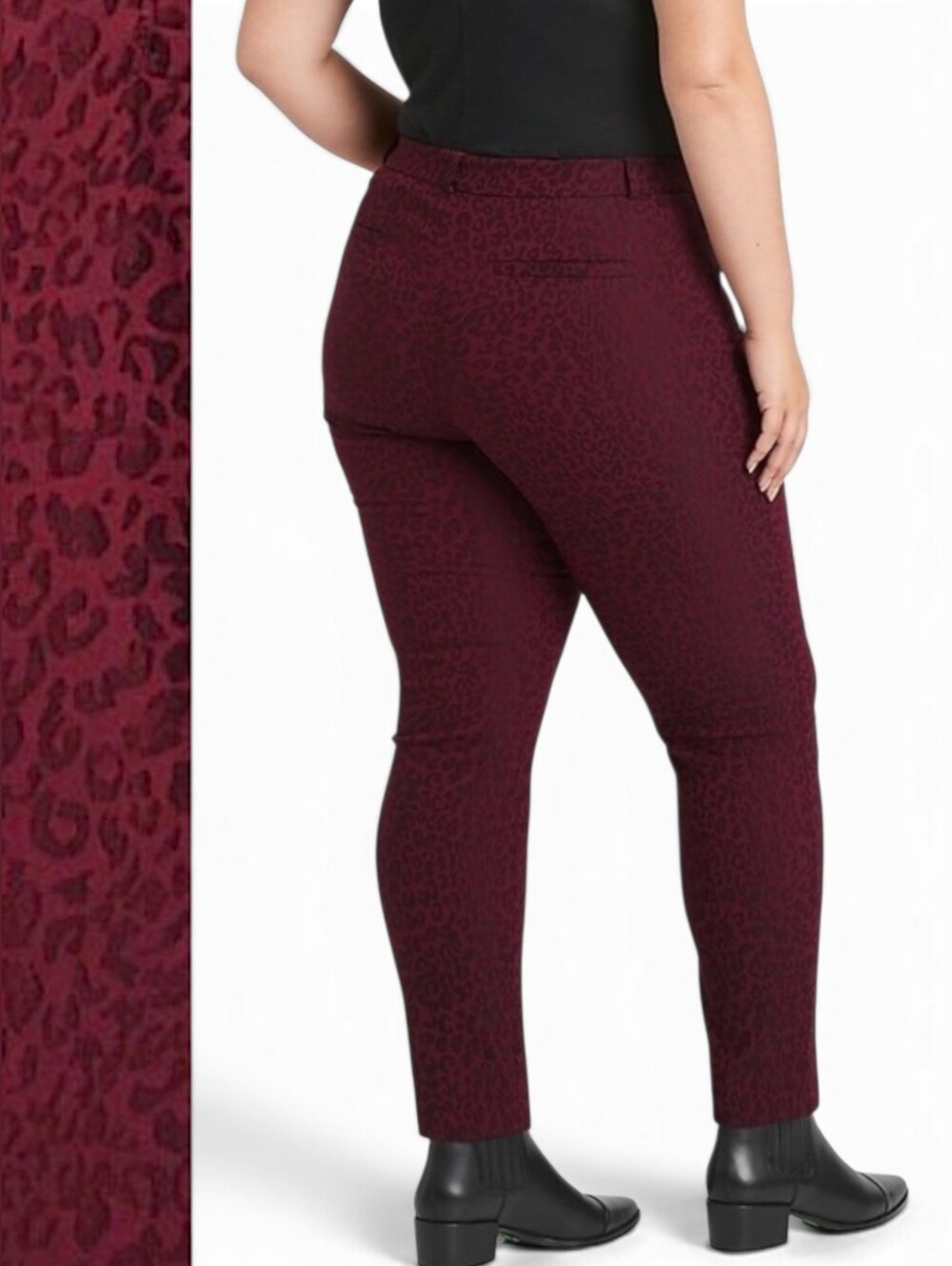 Banana Republic Sloan Fit Stretch Pant Womens Size 12 - red - mid rise skinny